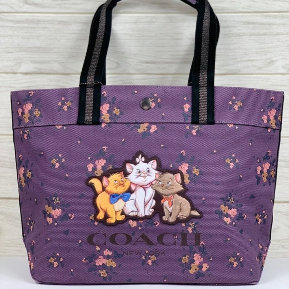 🥰Coach Disney Tote Bag Dusty Lavender Multi